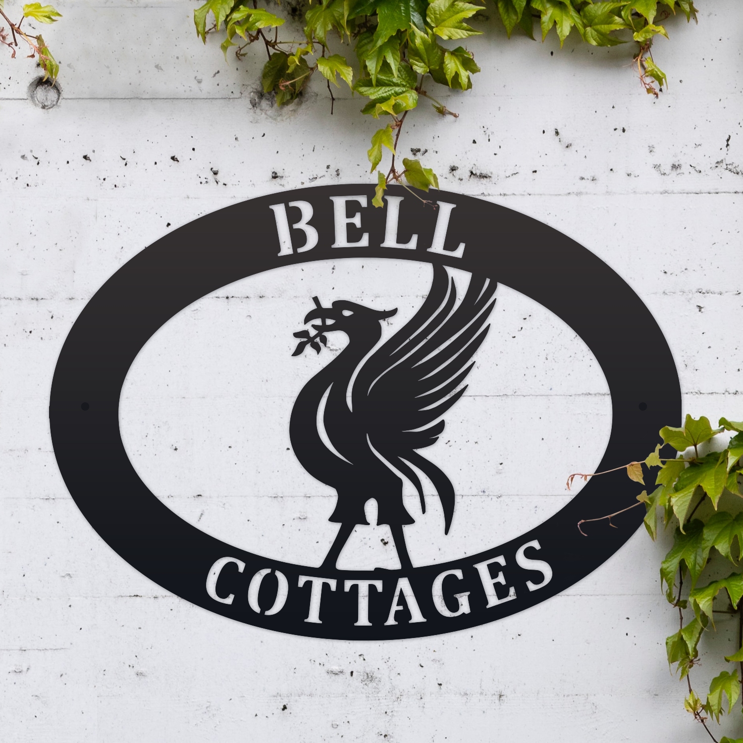 Liverbird Oval House Name Sign