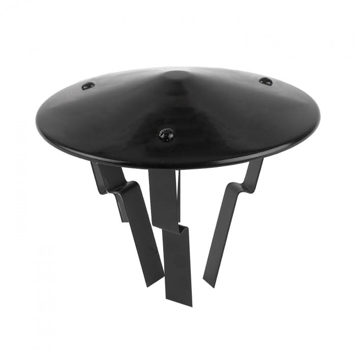 Black Chimney Hood (Coolie)