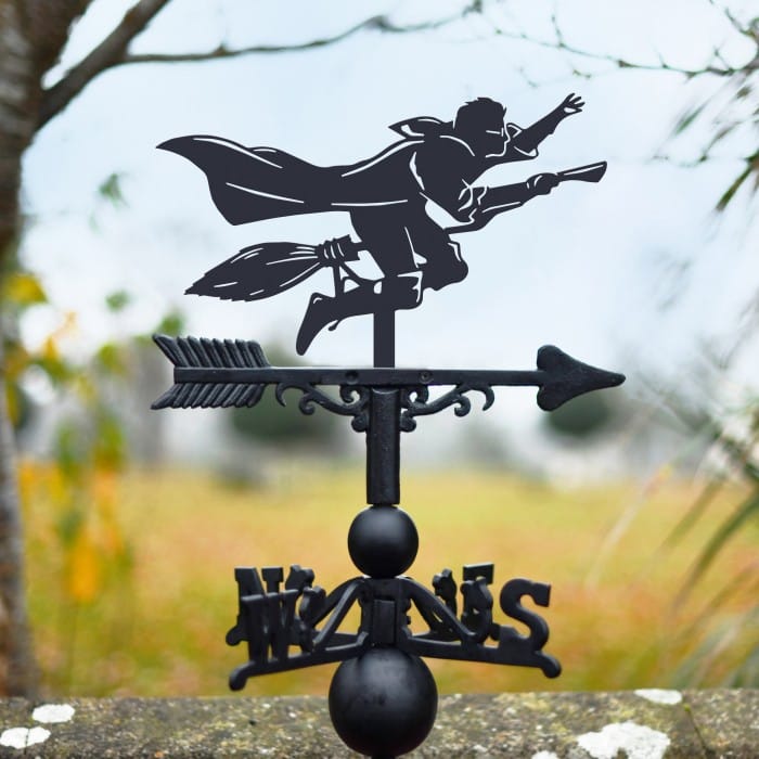 Flying Wizard Weathervane