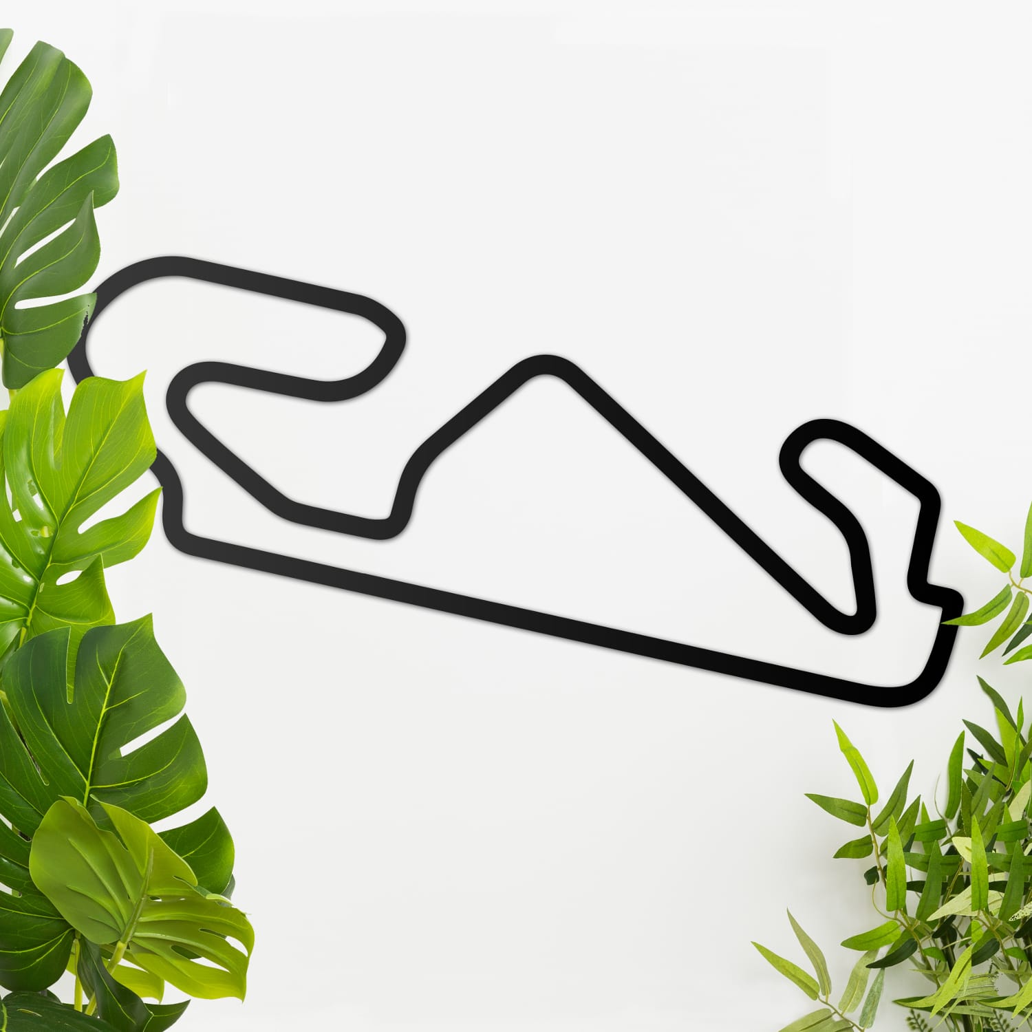 The Circuit de Barcelona - Catalunya Wall Art Track Only