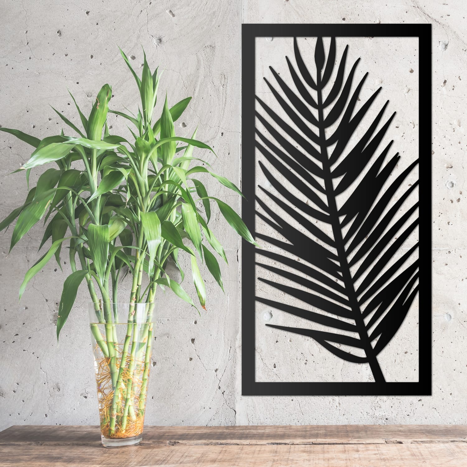 Palm Leaf Tropical Wall Art