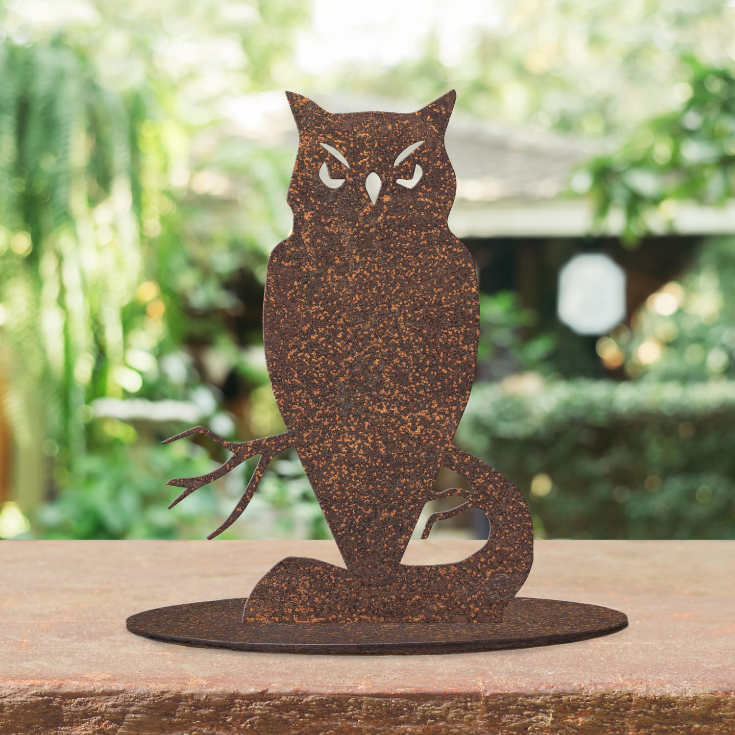 Owl Rustic Silhouette Ornament