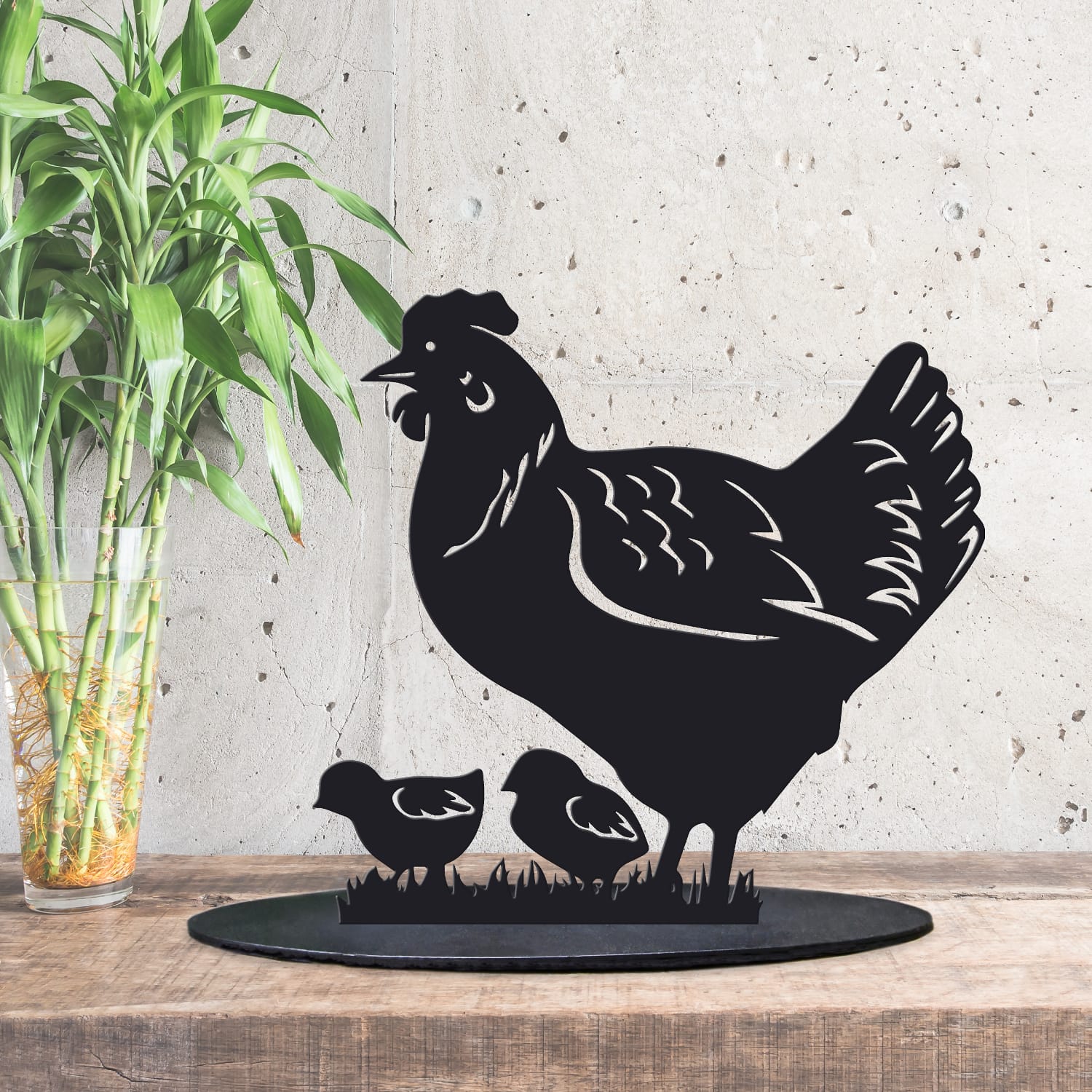 Hen and Chicks Ornament