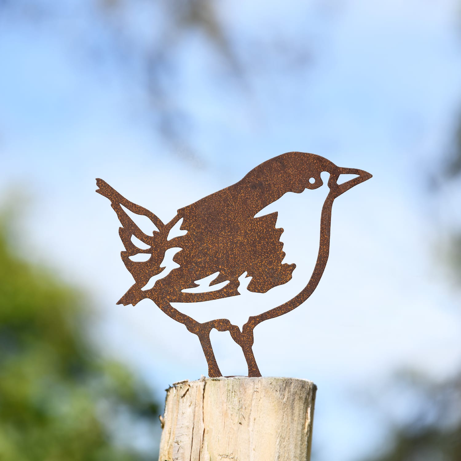 Steel Wren Fence Topper - Rustic