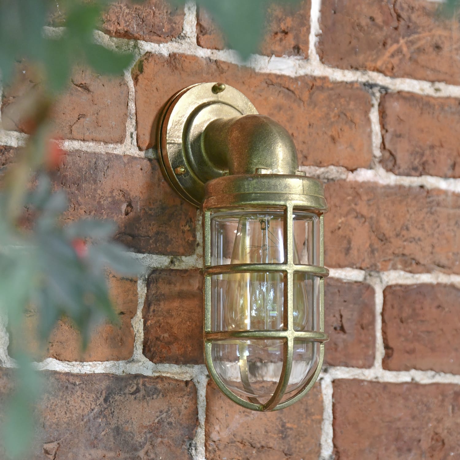 Nautical Brass Wall Light