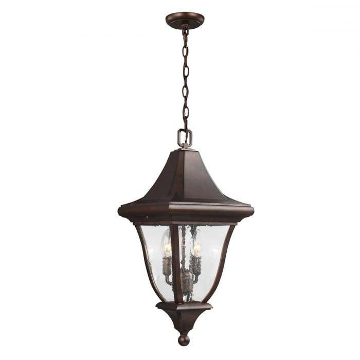 Traditional Antique Bronze Hanging Chain Light