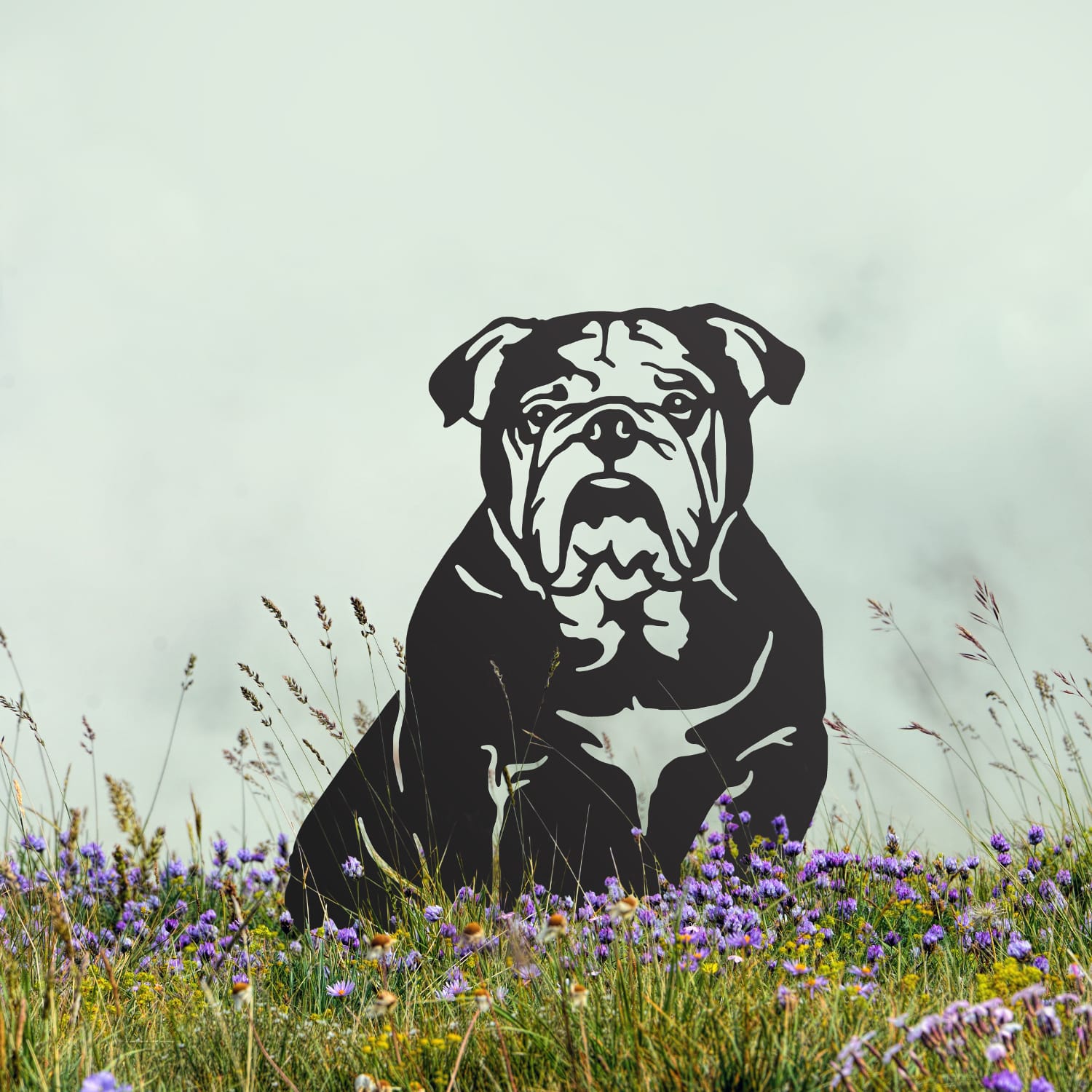 English Bulldog Silhouette