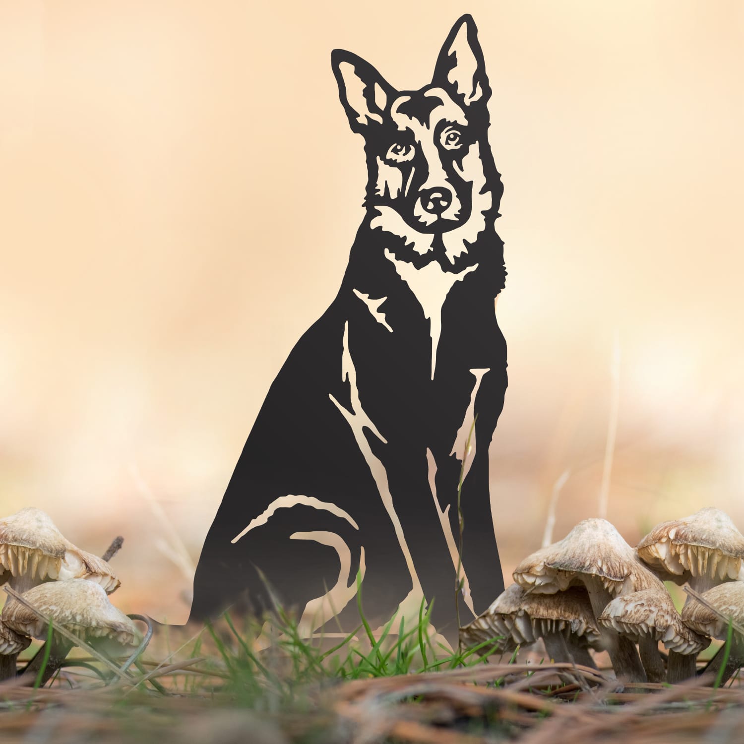 German Shepherd Silhouette