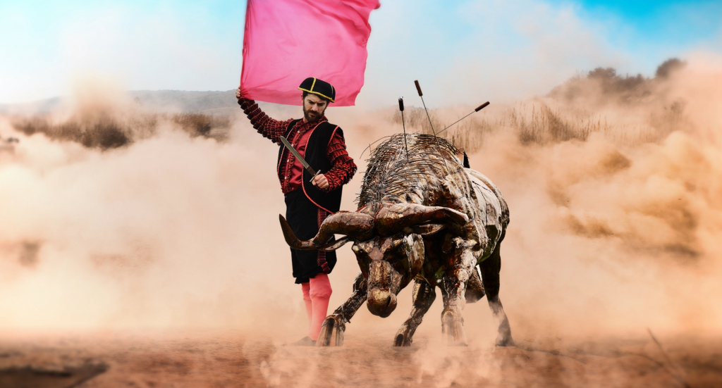 Bullfighting Sculpture