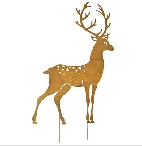Stag Rustic Garden Stake - 116cm