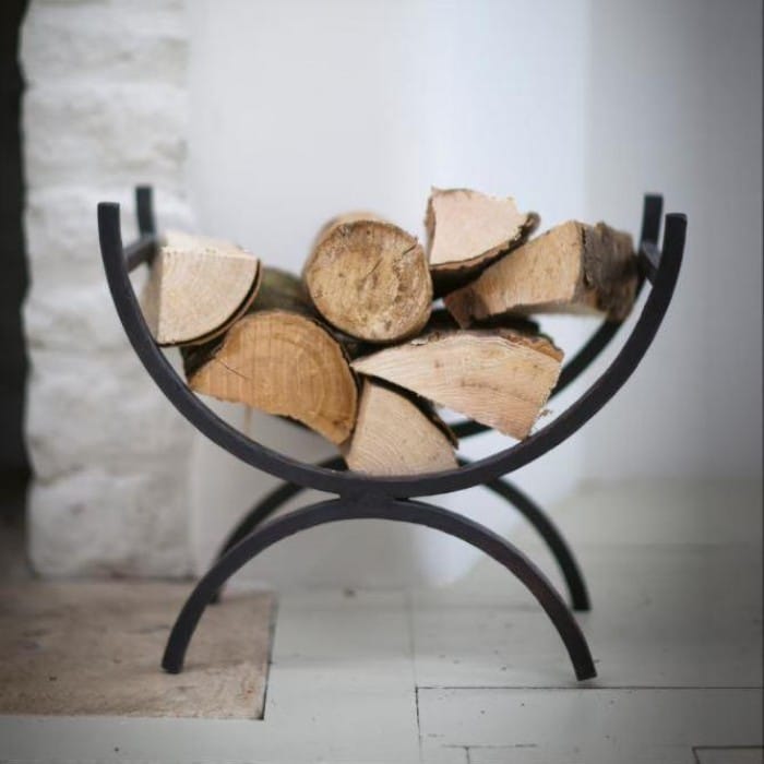 Iron Curved Log Holder