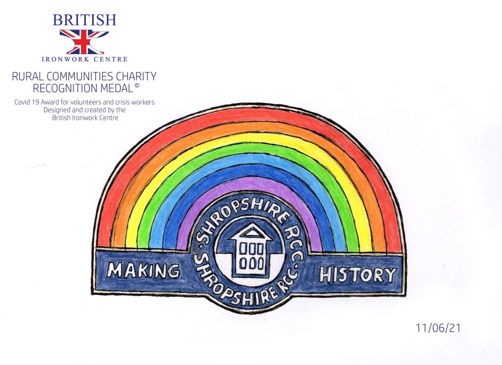 Rural Communities Charity Recognition Medal