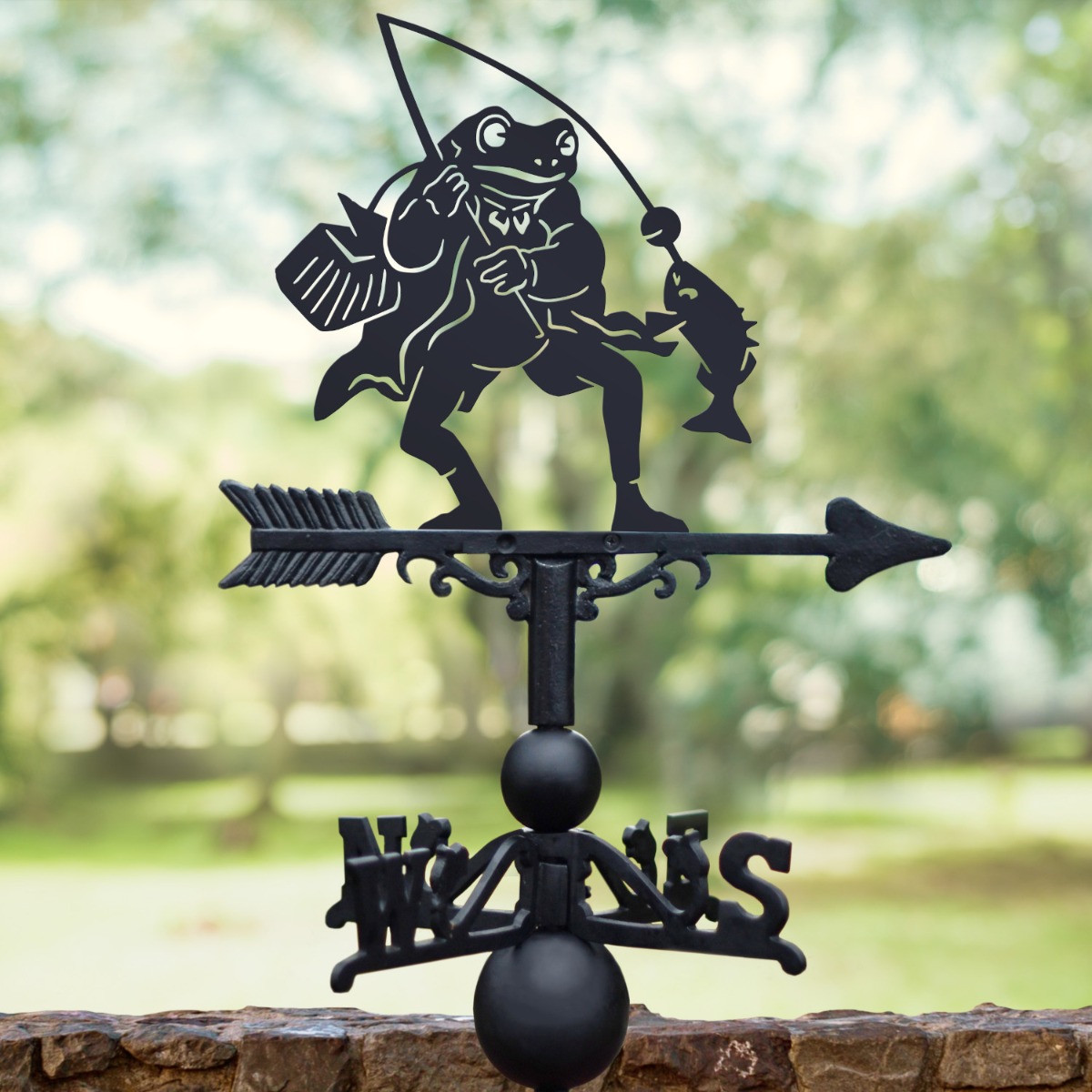 Mr Frog Weathervane