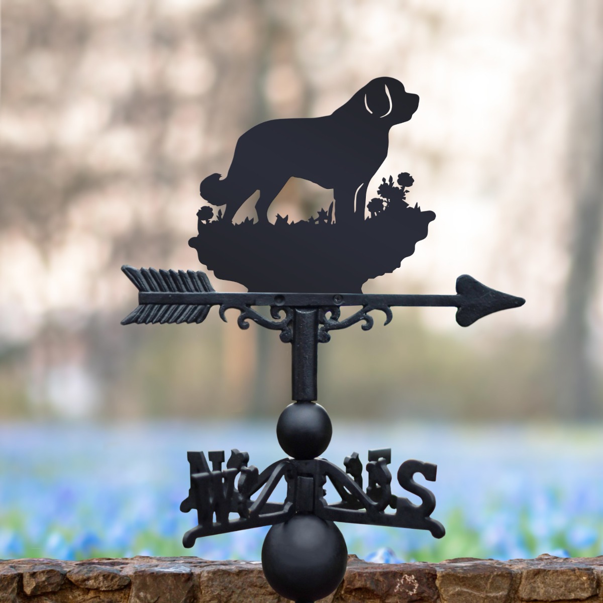 Standing 'Saint Bernard' Weathervane