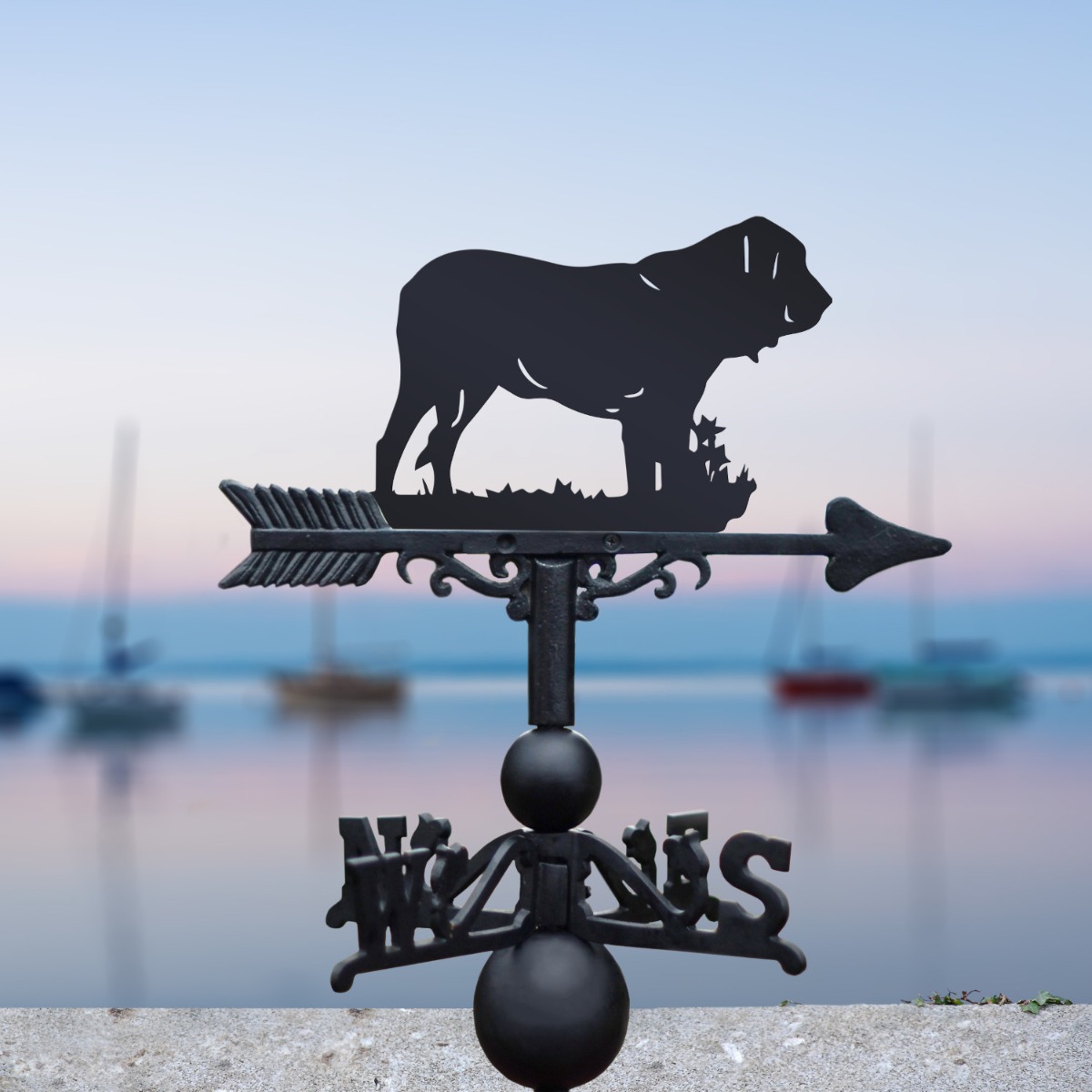 Standing 'Bloodhound' Dog Weathervane