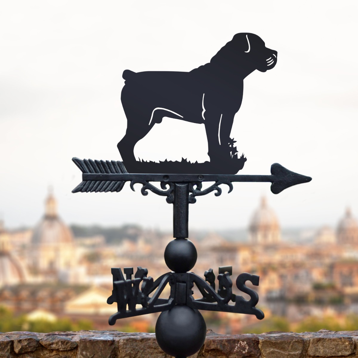 Standing 'Boerboel' Dog Weathervane