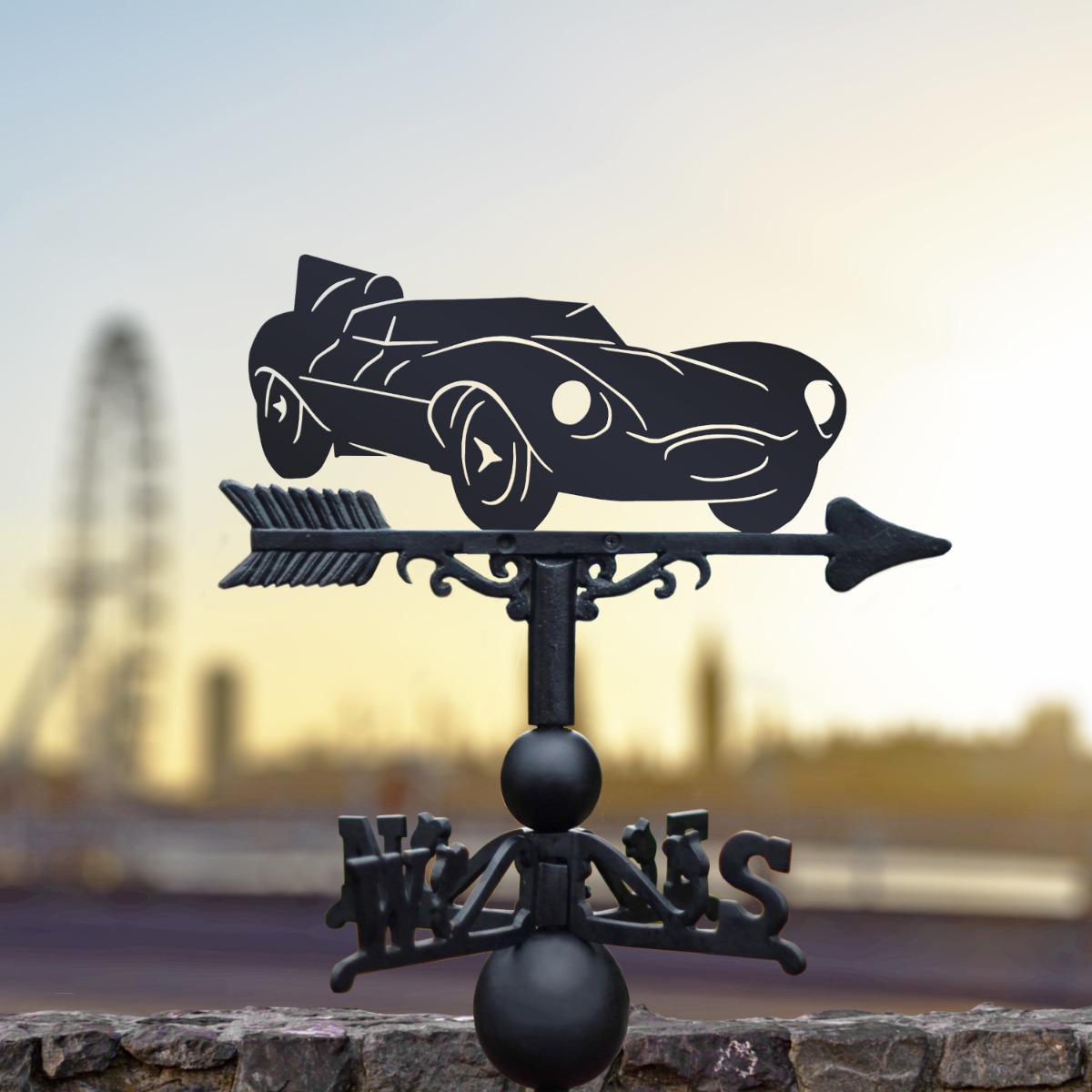 Jaguar D-Type Weathervane