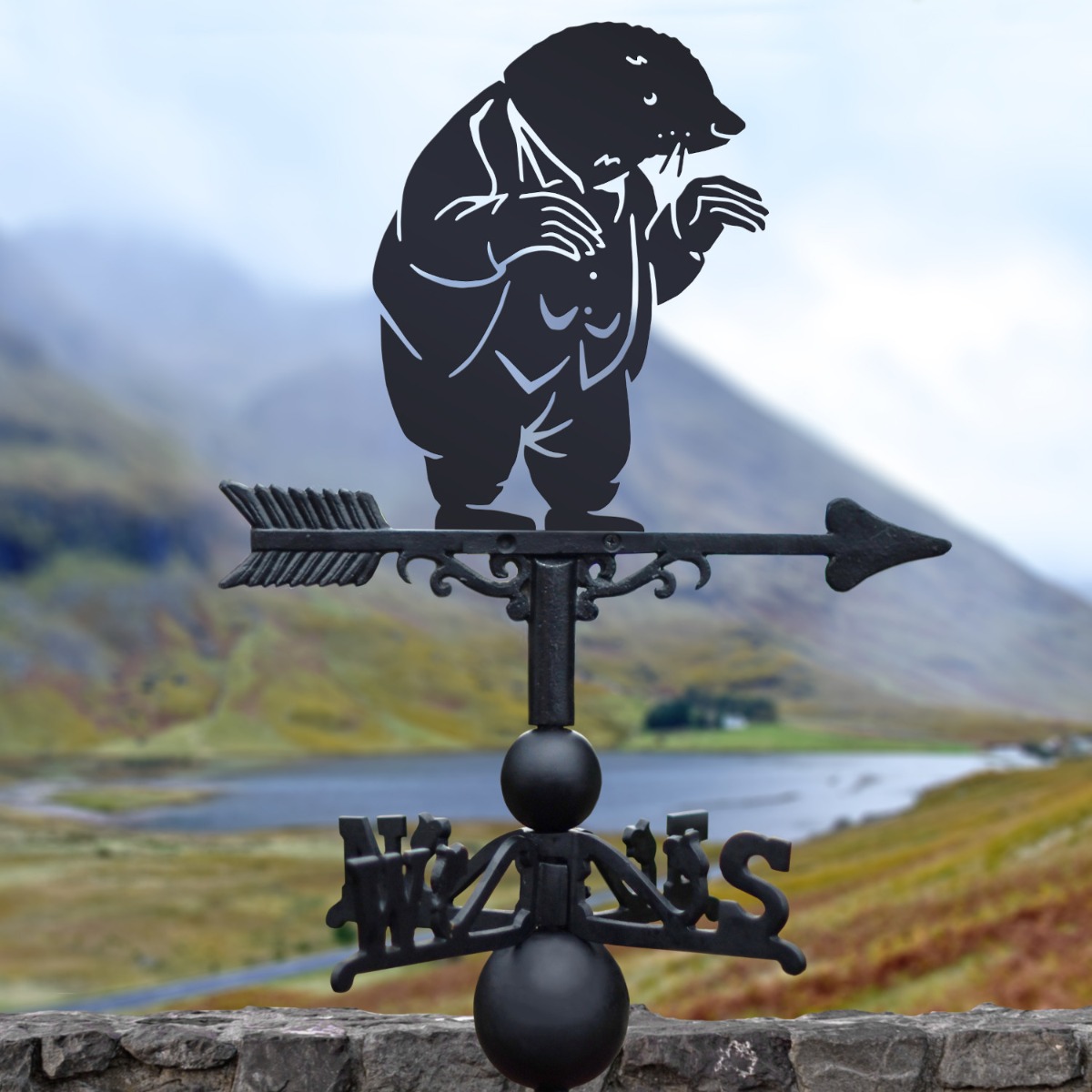Mr Mole Weathervane