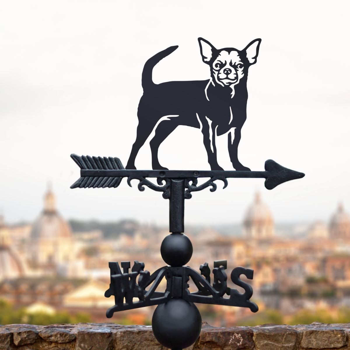 Standing Chihuahua Weathervane