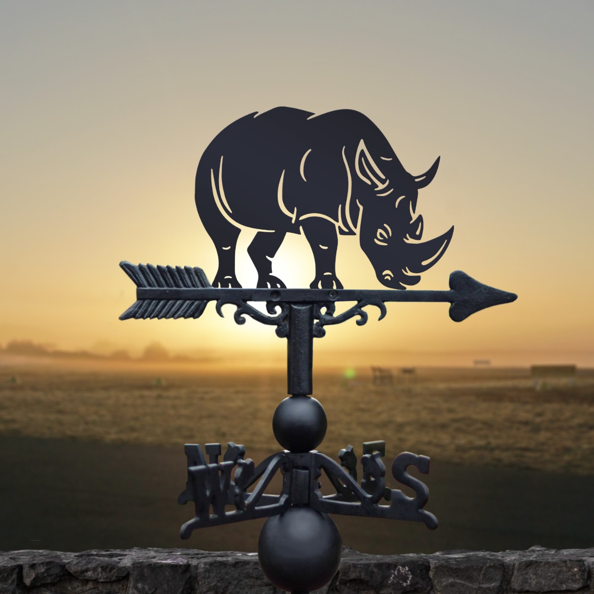 Rhino Weathervane