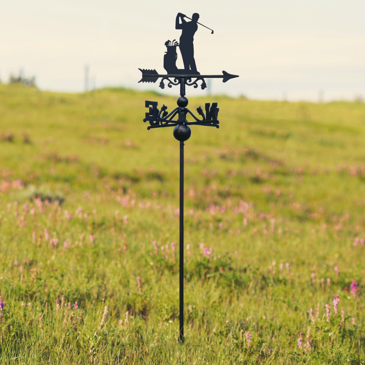 Freestanding Golfer Weathervane