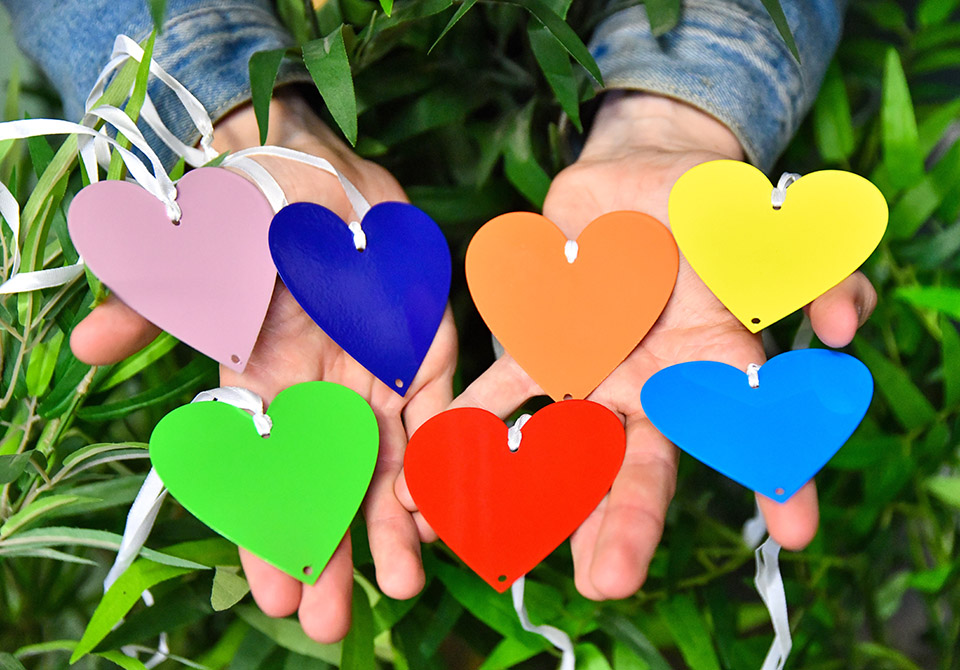 Rainbow Hearts