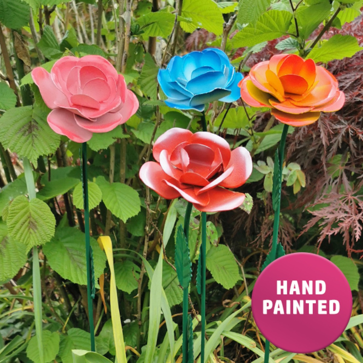 Everlasting Roses Garden Stakes - Random (Clearance)