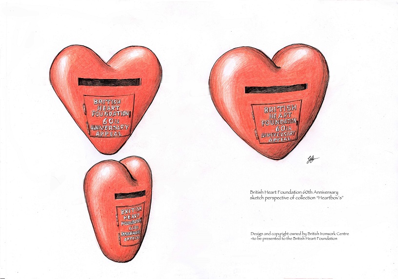 BHF Heart Donation Boxes