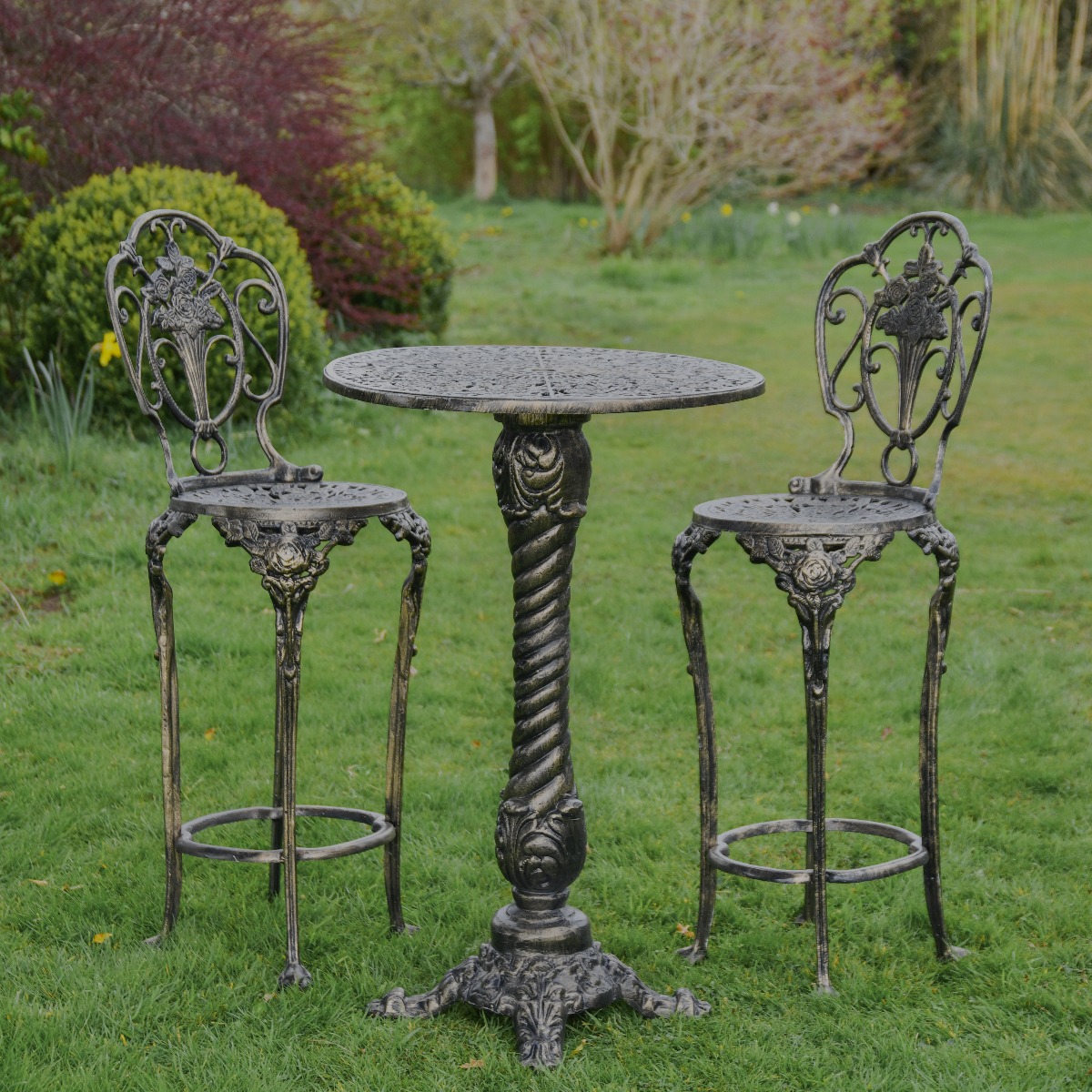 'The Rose' High Bar Garden Furniture Set