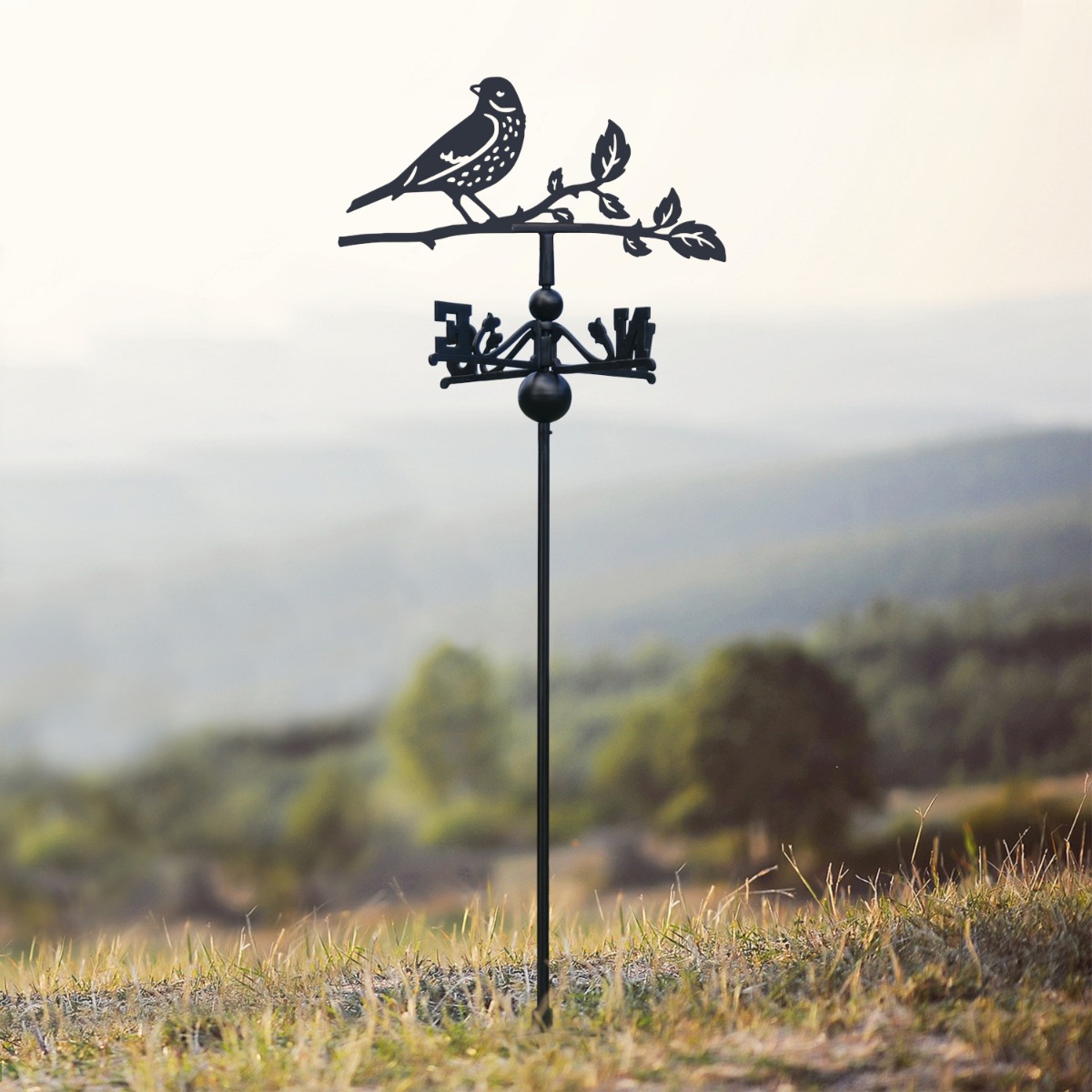Freestanding Thrush Weathervane