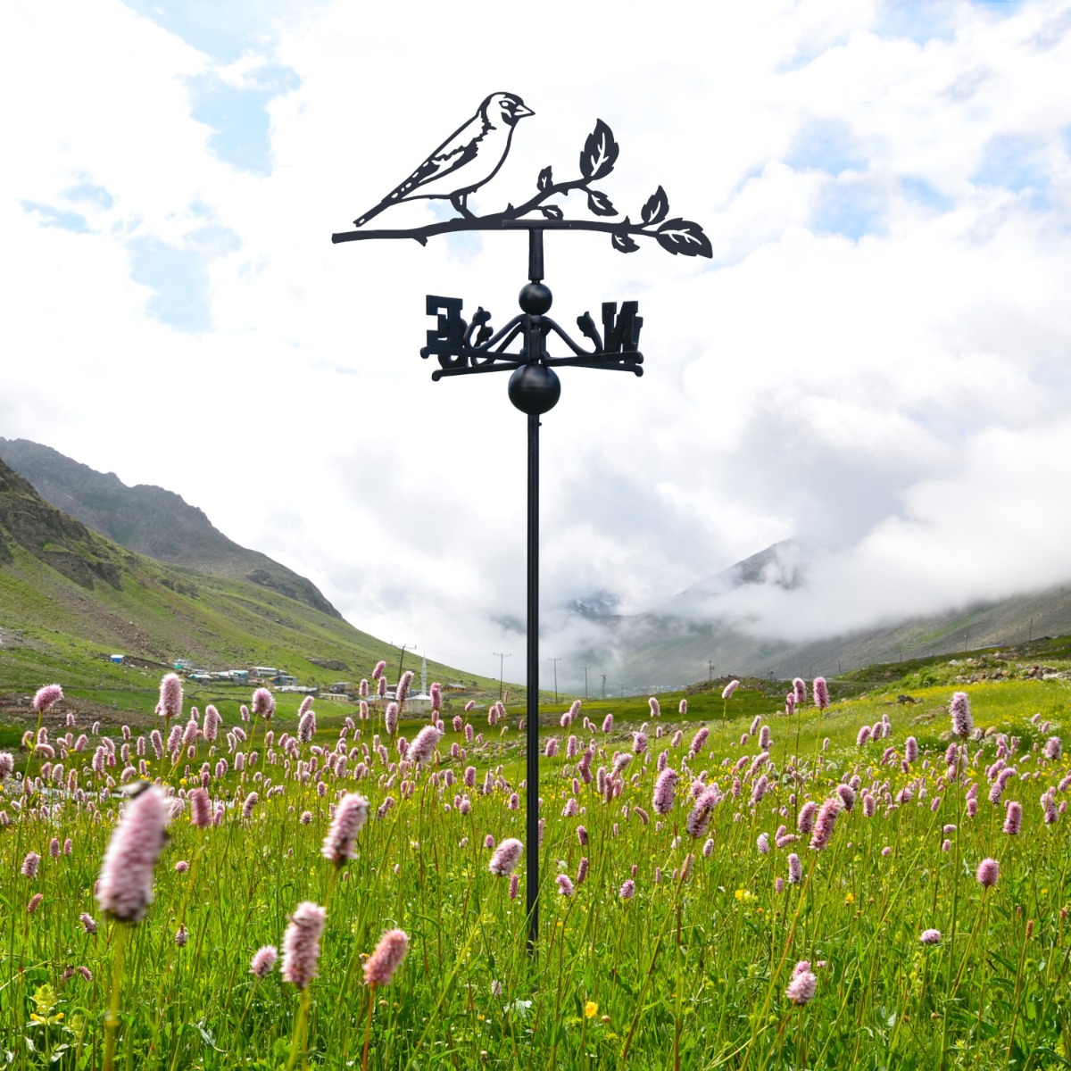 Freestanding Goldfinch Weathervane