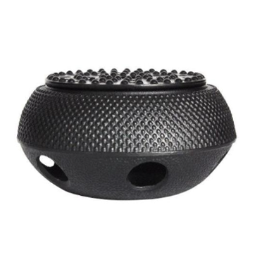 Cast Iron 'Saijō' Japanese Black Teapot Warmer