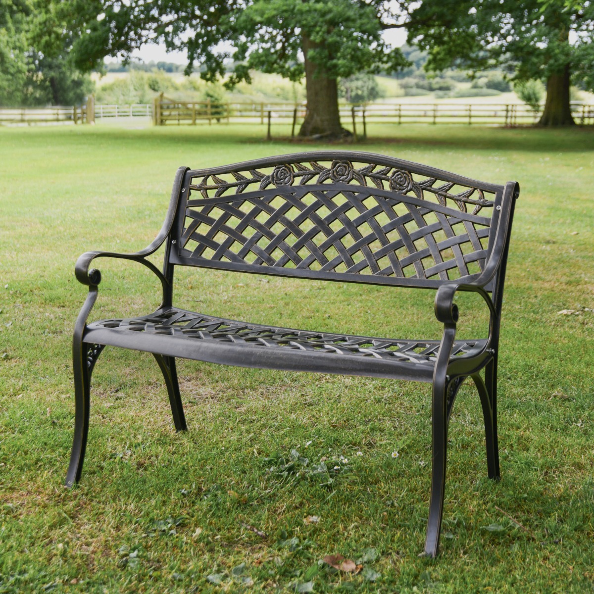 "Rose Briar" Brushed Gold Two Seater…
