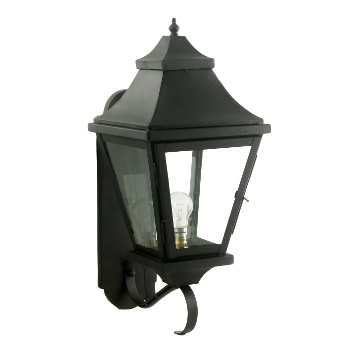"Springfield" Black Wall Light