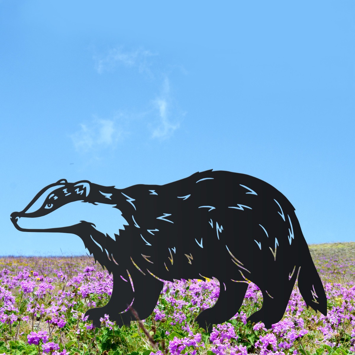 Badger Sheet Steel Silhouette in Black Finish