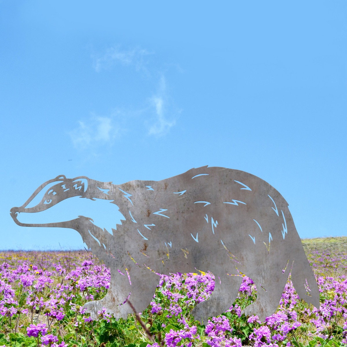 Badger Sheet Steel Silhouette in Natural Steel Finish