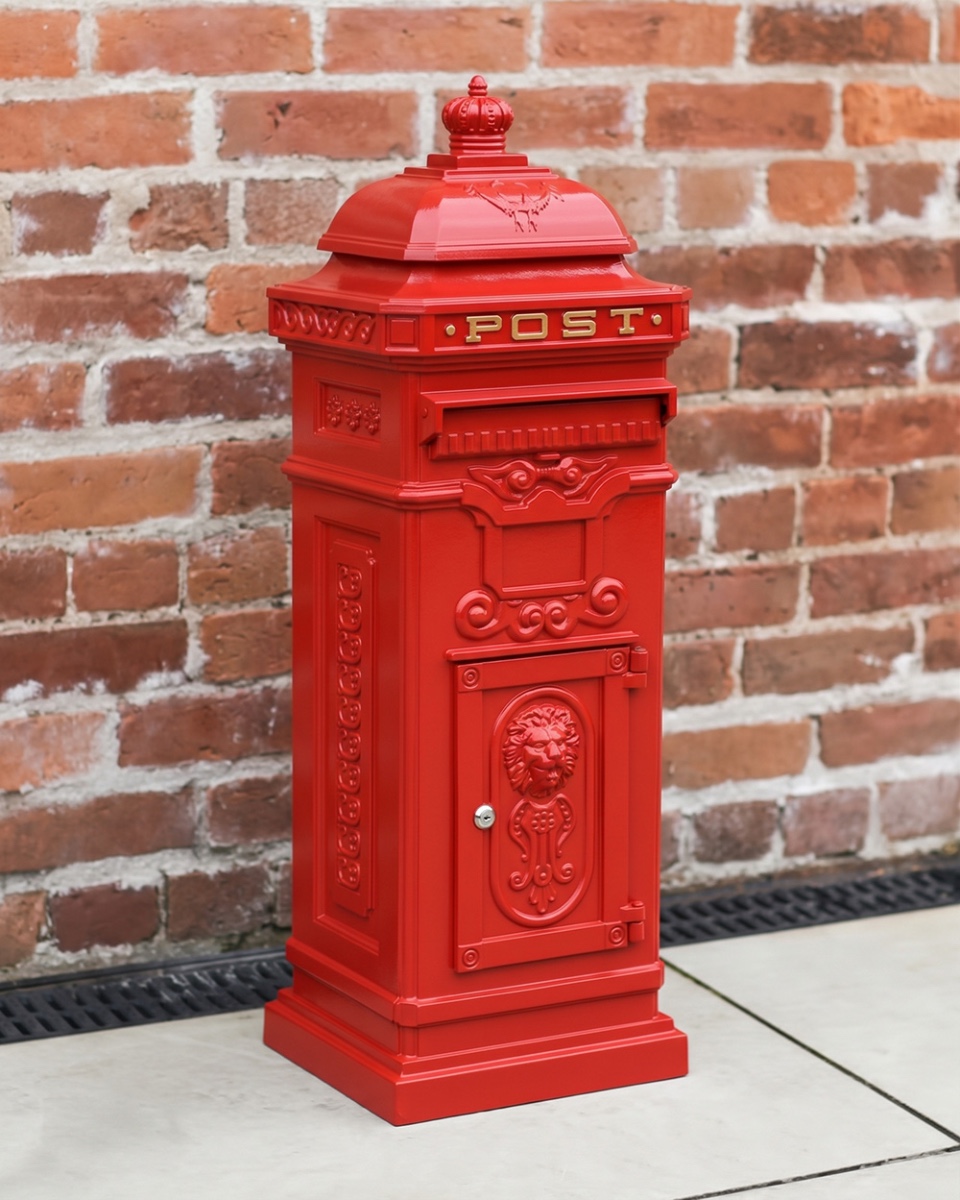 'Buckingham' Deluxe Red Post Box