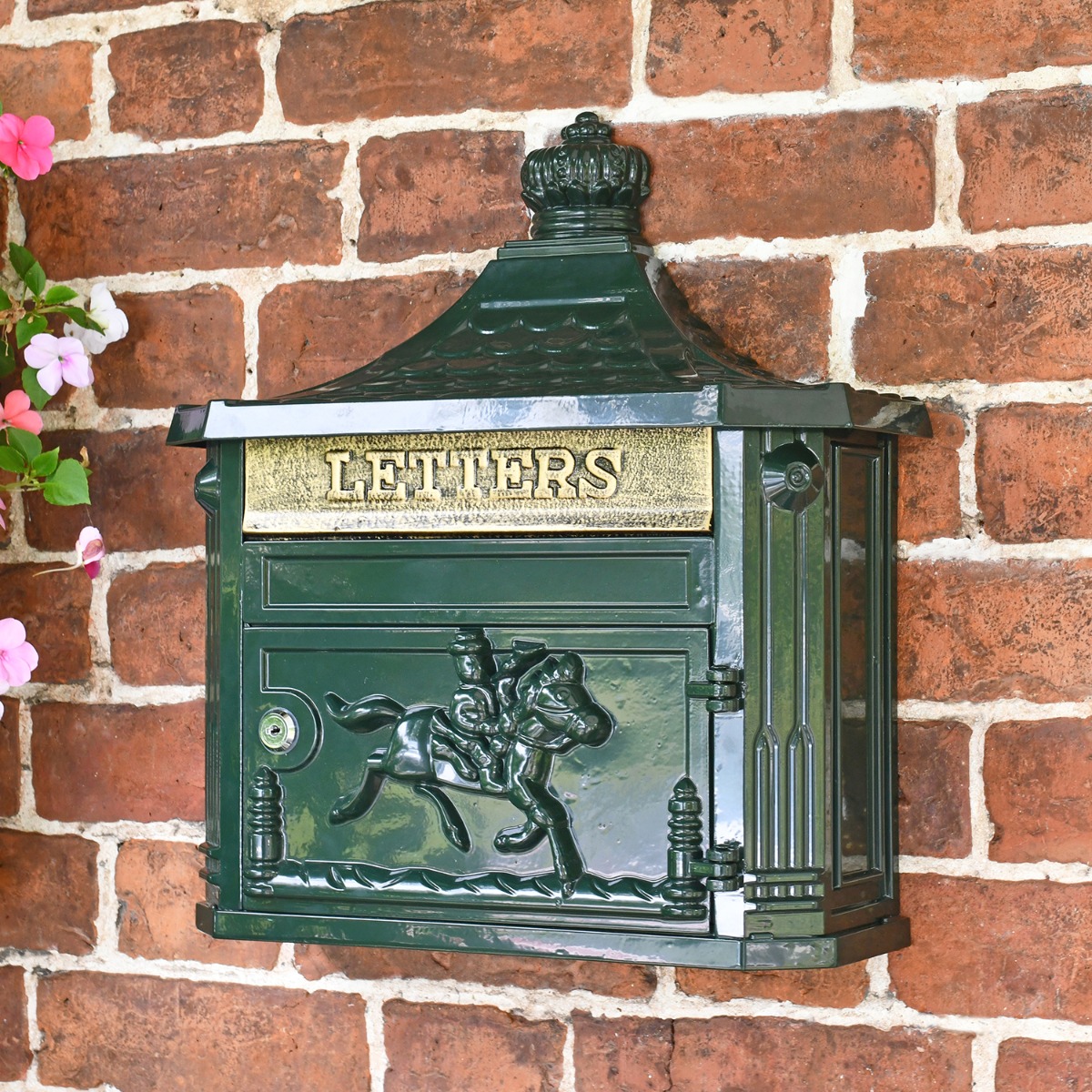 "The Westminster" Dark Green Post Box