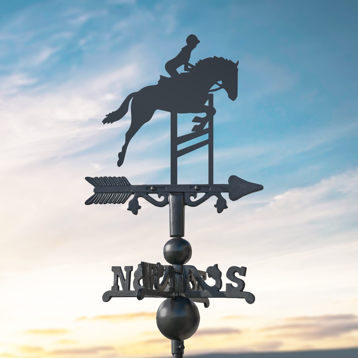 Cast Iron & Steel Show Jumping Horse…