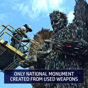 Only National Monument Crafted From Used Weapons