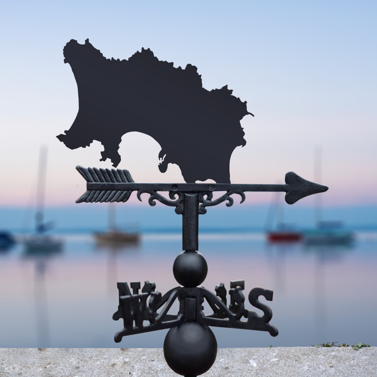 Cast Iron & Steel Jersey Weathervane