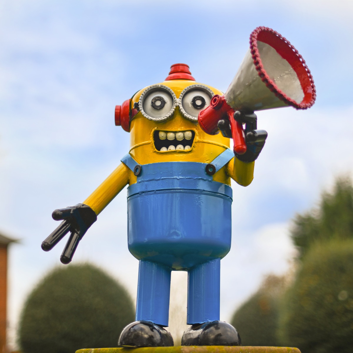 Scrap Metal Megaphone Mini Monster