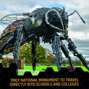 Only National Monument To Travel Directly Into Schools And Colleges
