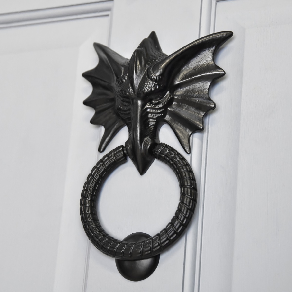 Black Dragon Door Knocker