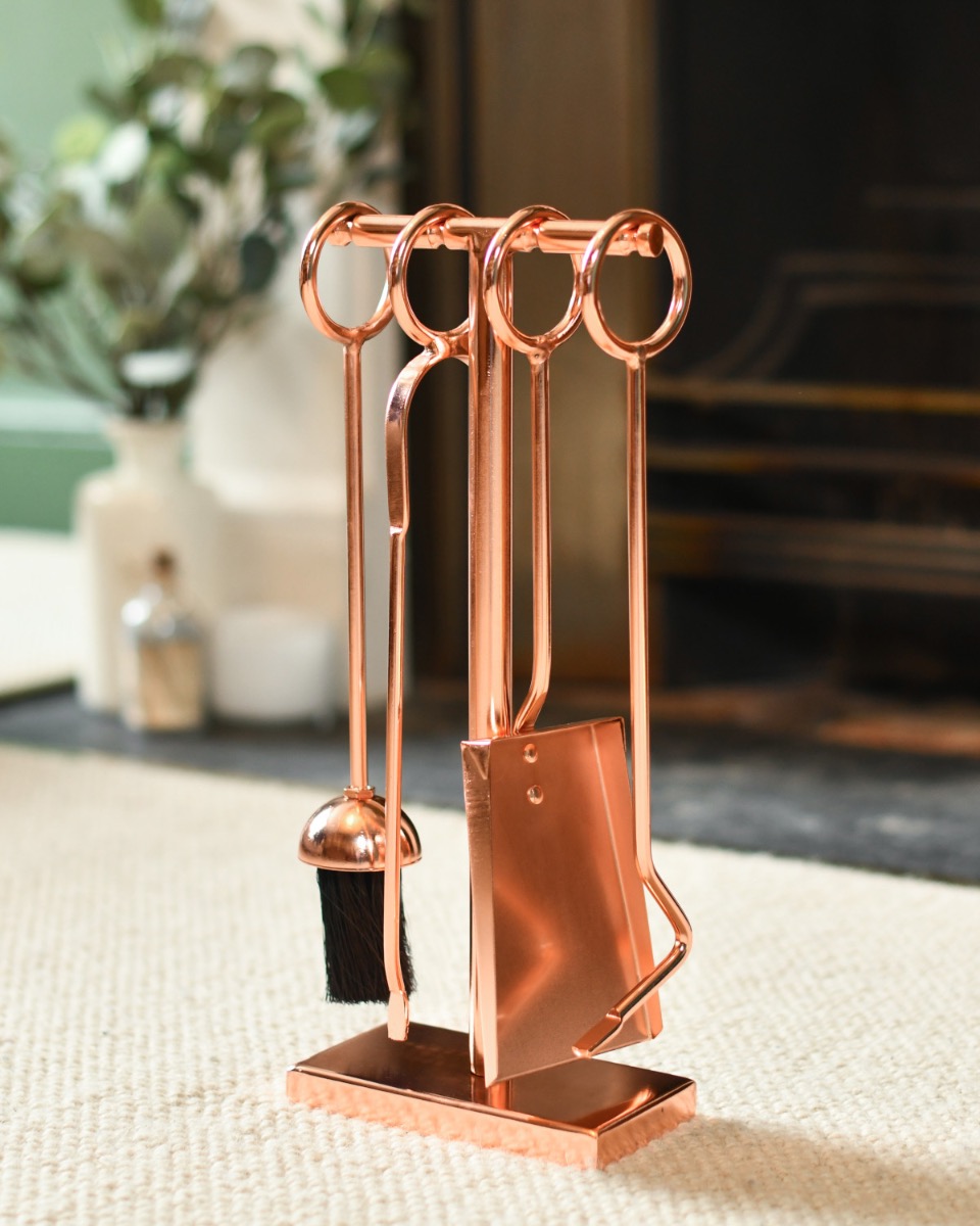 Rose Gold Contemporary Loop Handle Companion Set