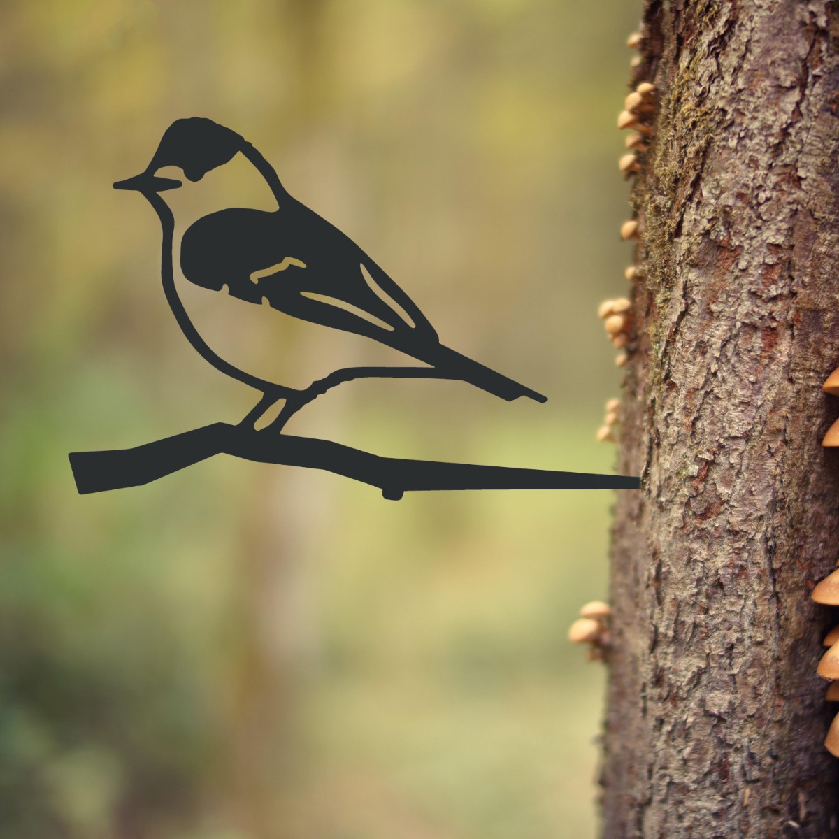 Steel Blackcap Tree Spike In Black