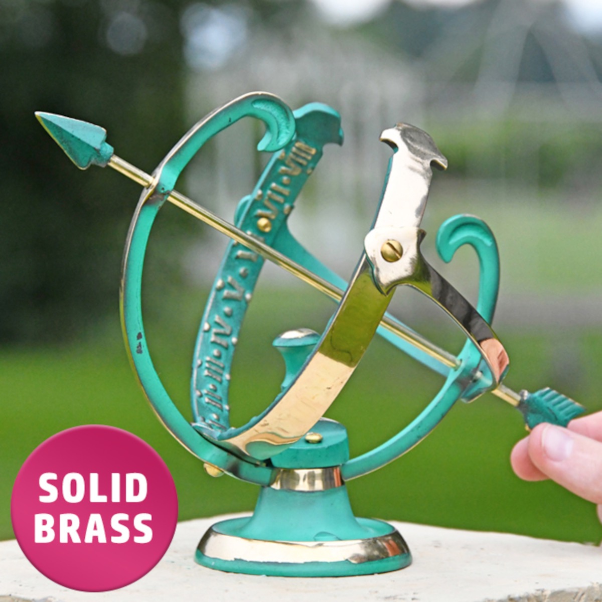 Profatius Armillary In Verdigris (Clearance)