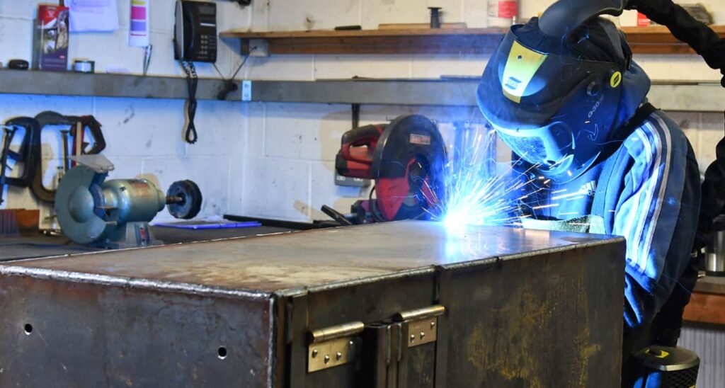 Community Safety Bank Being Made