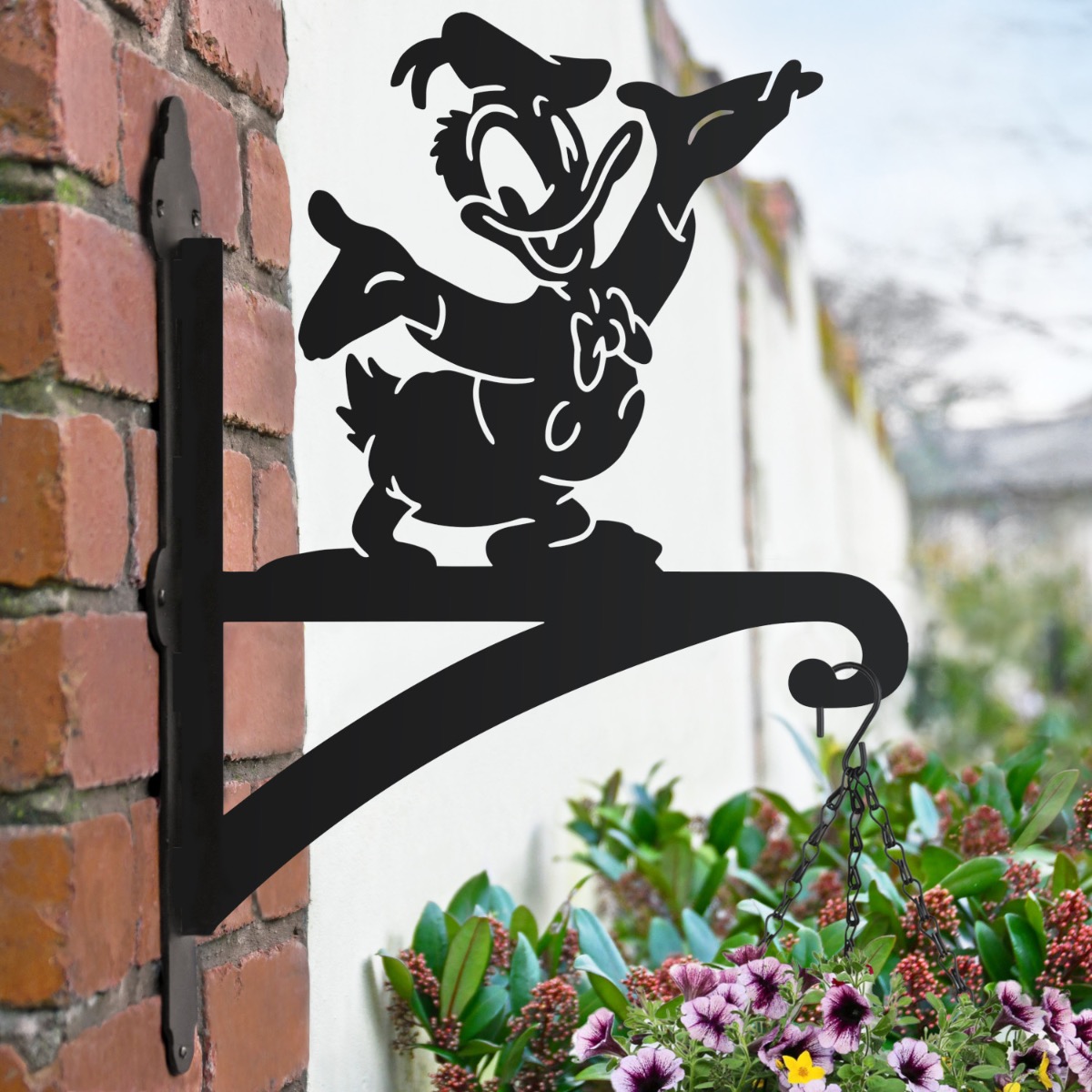 Cartoon Duck Hanging Basket Bracket