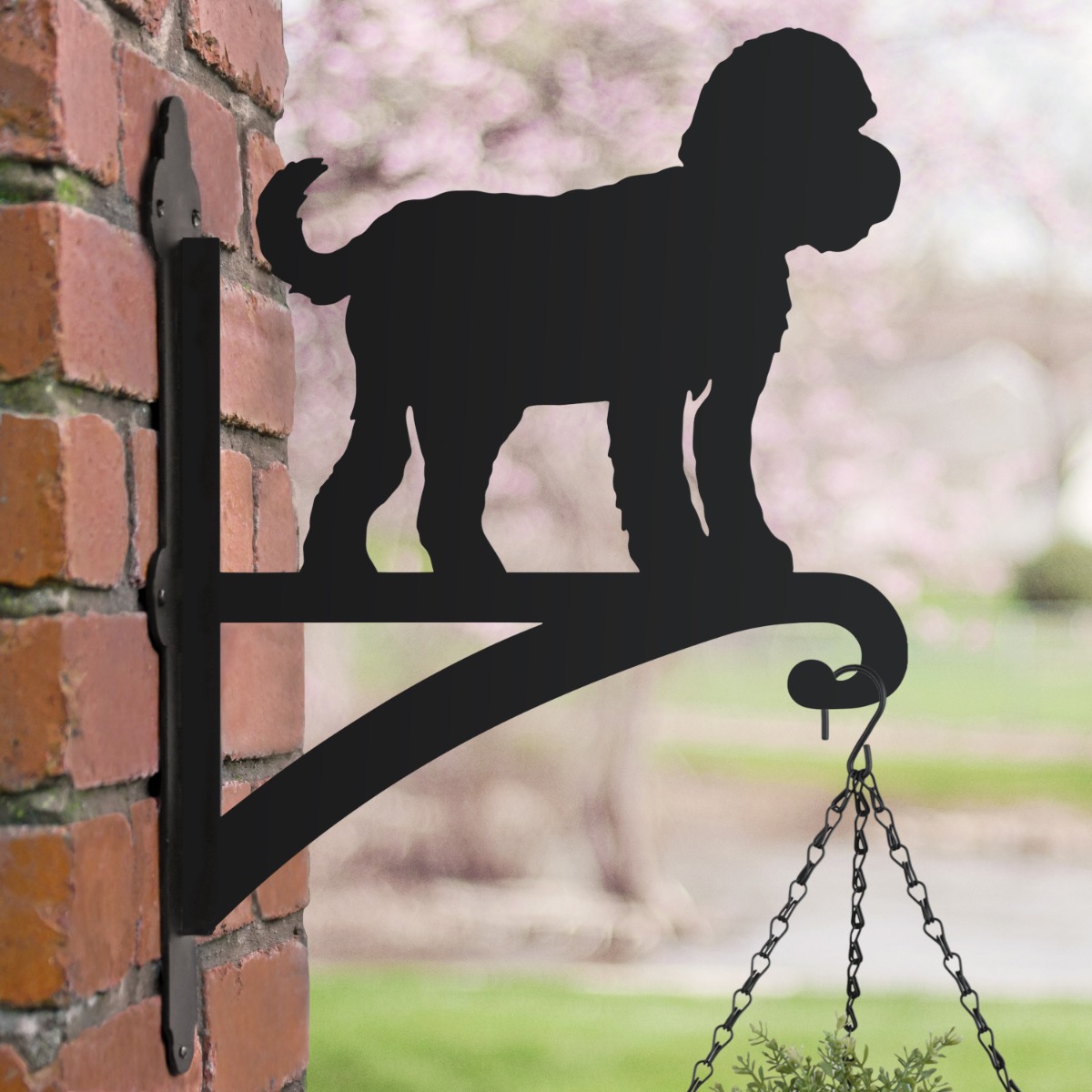 Cockapoo Hanging Basket Bracket